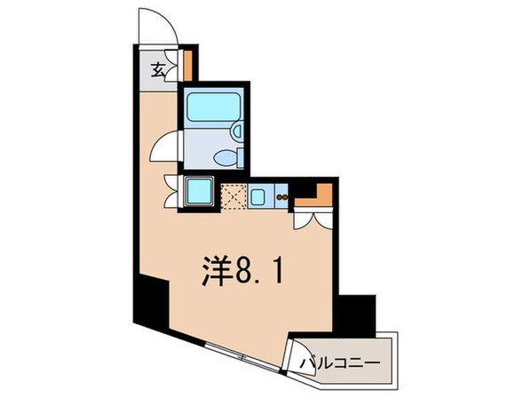 ﾊﾟ-ｸｱｸｼｽ新板橋ｳｴｽﾄ(885-42-2)の物件間取画像